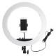 16CM 20CM 26CM 36CM 48CM Dimmable Video Ring Light with Tripod Head Cold Shoe Mount Phone Clip for Youtube TikTok Live Streaming