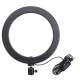 16CM 20CM 26CM 36CM 48CM Dimmable Video Ring Light with Tripod Head Cold Shoe Mount Phone Clip for Youtube TikTok Live Streaming