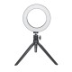 16cm 20cm 26cm 3500-5500k Photography Dimmable LED Selfie Ring Light Photo Studio Lamp With Phone Holder USB Plug For Video Live Blogger Photograph TikTok