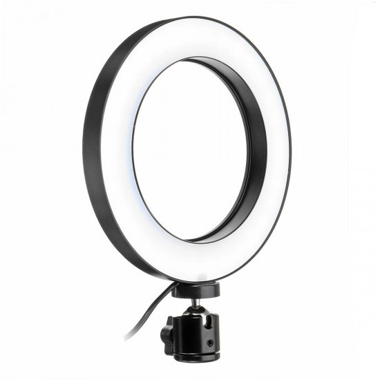 16cm 2700K-5500K Dimmable USB LED Ring Light Universal Phone Holder Adjustable Tripod Stand for Makeup Selfie Video Youtube Blog 16cm 2700K-5500K Dimmable USB LED Ring Light Universal Phone Holder Adjustable Tripod Stand for Makeup Selfie Video Youtube Blog