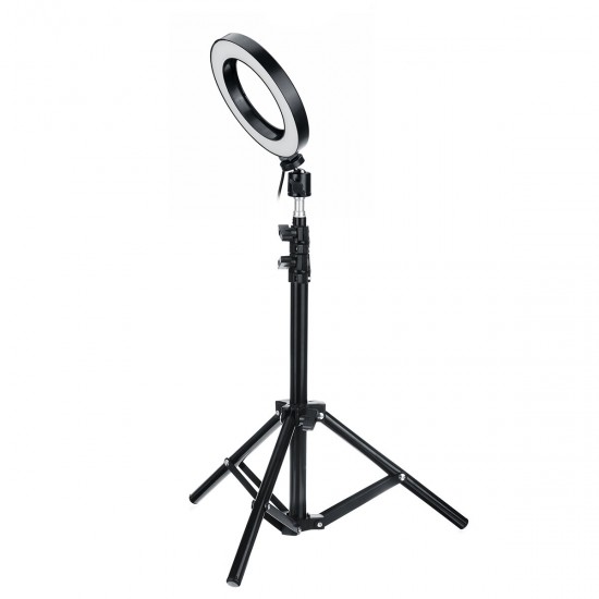 16cm 3200K-5500K Dimmable LED Fill Light Photography Ring Light for Video Live Blogger Photography Tiktok