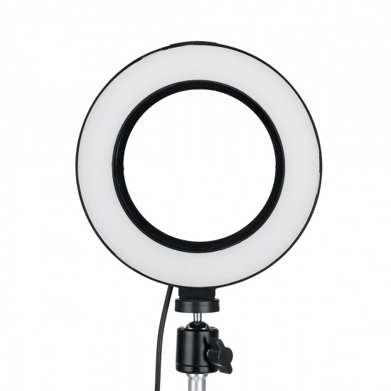 16cm 3200K-5500K Dimmable LED Fill Light Photography Ring Light for Video Live Blogger Photography Tiktok