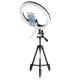 20cm 26cm 30cm LED Ring Light 3500-6500K 3 Color 10 Brightness Dimmable Makeup Beauty Fill Light for Youtube Live Tiktok Streaming Broadcast for 360° Rotation with 110cm Tripod