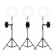 26cm 2700k-6500k Dimmable USB LED Ring Light with 50cm 160cm 210cm Tripod Phone Holder for Youtube Video Makeup Selfie 26cm 2700k-6500k Dimmable USB LED Ring Light with 50cm 160cm 210cm Tripod Phone Holder for Youtube Video Makeup Selfie