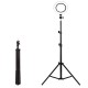 26cm 2700k-6500k Dimmable USB LED Ring Light with 50cm 160cm 210cm Tripod Phone Holder for Youtube Video Makeup Selfie 26cm 2700k-6500k Dimmable USB LED Ring Light with 50cm 160cm 210cm Tripod Phone Holder for Youtube Video Makeup Selfie