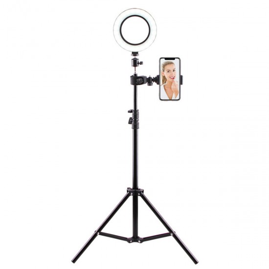 26cm 2700k-6500k Dimmable USB LED Ring Light with 50cm 160cm 210cm Tripod Phone Holder for Youtube Video Makeup Selfie 26cm 2700k-6500k Dimmable USB LED Ring Light with 50cm 160cm 210cm Tripod Phone Holder for Youtube Video Makeup Selfie