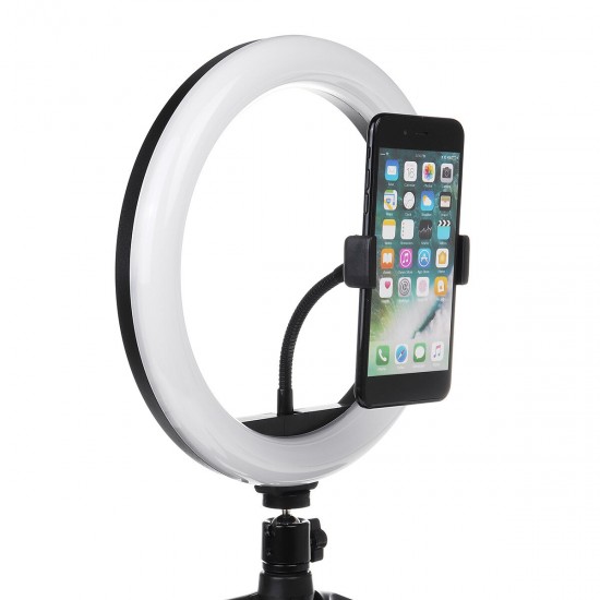 8/10/12 inch 7 Color Light 3 Modes 180 Lamp Beads LED Ring Light Colorful Fill Light