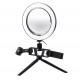 8.7/12.6 Inch Dimmable 120 LED Video Ring Light Tripod Stand Kit for Youtube Tik Tok Live Streaming 8.7/12.6 Inch Dimmable 120 LED Video Ring Light Tripod Stand Kit for Youtube Tik Tok Live Streaming