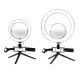 8.7/12.6 Inch Dimmable 120 LED Video Ring Light Tripod Stand Kit for Youtube Tik Tok Live Streaming 8.7/12.6 Inch Dimmable 120 LED Video Ring Light Tripod Stand Kit for Youtube Tik Tok Live Streaming