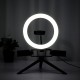 8.7/12.6 Inch LED Video Ring Light with Stand 3 Phone Holder Dimmable Lamp Make-up Youtube