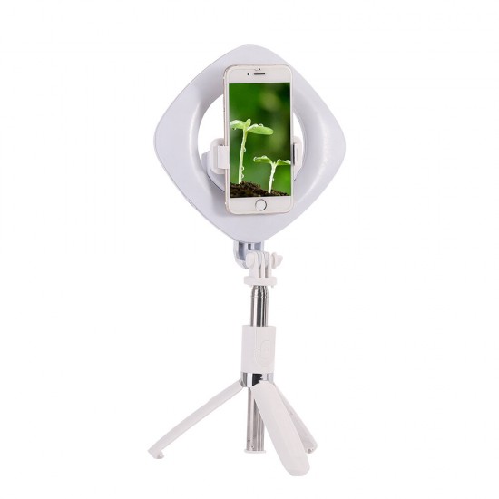 KMS-819 6 inch LED Ring Light with Tripod Selfie Stick Makeup Beauty Light Fill Light for Youtube Tiktok Live Broadcast For PC Mobile Phone Camera Photography Video Recording KMS-819 6 inch LED Ring Light with Tripod Selfie Stick Makeup Beauty Light Fill Light for Youtube Tiktok Live Broadcast For PC Mobile Phone Camera Photography Video Recording