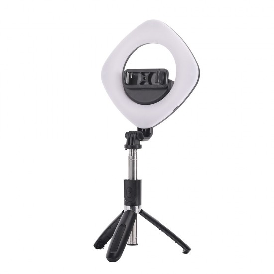 KMS-819 6 inch LED Ring Light with Tripod Selfie Stick Makeup Beauty Light Fill Light for Youtube Tiktok Live Broadcast For PC Mobile Phone Camera Photography Video Recording KMS-819 6 inch LED Ring Light with Tripod Selfie Stick Makeup Beauty Light Fill Light for Youtube Tiktok Live Broadcast For PC Mobile Phone Camera Photography Video Recording