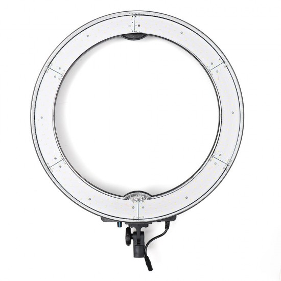 RL-18 240 LEDs 3200K-5600K Adjustable Video Ring Light for Youtube Tiktok Live Streaming DSLR SLR Camera