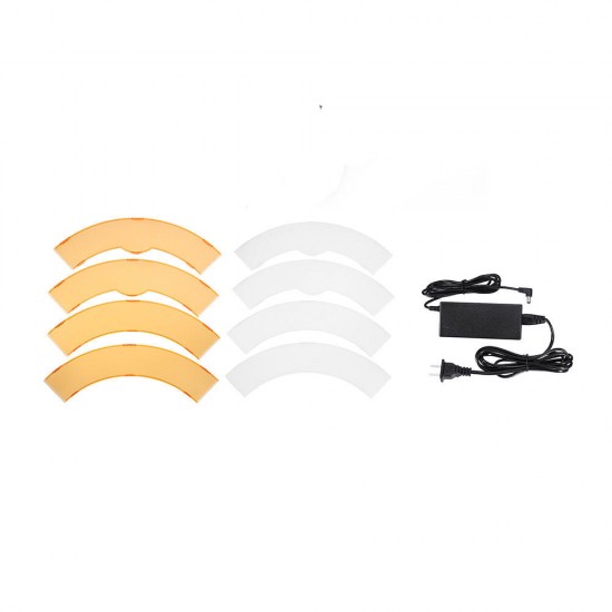 RL-18 240 LEDs 3200K-5600K Adjustable Video Ring Light for Youtube Tiktok Live Streaming DSLR SLR Camera RL-18 240 LEDs 3200K-5600K Adjustable Video Ring Light for Youtube Tiktok Live Streaming DSLR SLR Camera