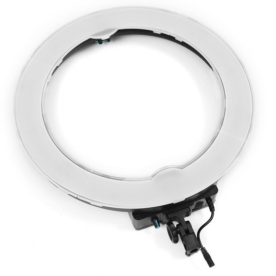 RL-18BK 240 LEDs 3200K-5600K Adjustable Rechargeable Video Ring Light for Youtube Tiktok Live Streaming DSLR SLR Camera RL-18BK 240 LEDs 3200K-5600K Adjustable Rechargeable Video Ring Light for Youtube Tiktok Live Streaming DSLR SLR Camera