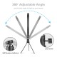 LE-10 18W 3200K-5500K 10inch Dimmable LED Selfie Ring Light USB Photography Video Fill Light with Phone Holder Mini BallHead LE-10 18W 3200K-5500K 10inch Dimmable LED Selfie Ring Light USB Photography Video Fill Light with Phone Holder Mini BallHead