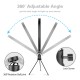 LE-10 18W 3200K-5500K 10inch Dimmable LED Selfie Ring Light USB Photography Video Fill Light with Phone Holder Mini BallHead