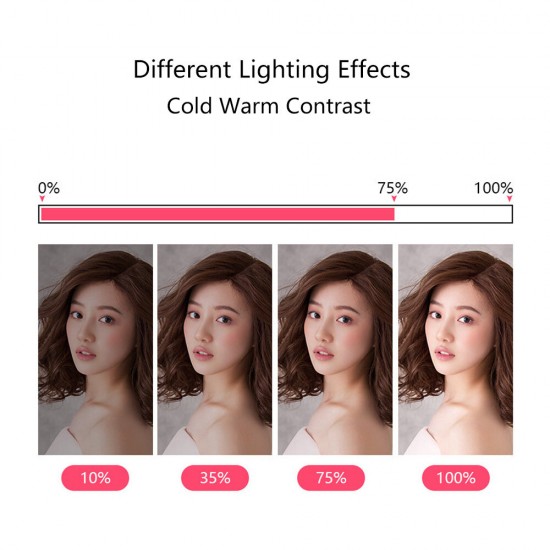 LE-620B-02 65W 3200-5500K 18inch Dimmable LED Selfie Ring Light Photography Video Fill Light Ring Lamp with Phone Clip LE-620B-02 65W 3200-5500K 18inch Dimmable LED Selfie Ring Light Photography Video Fill Light Ring Lamp with Phone Clip