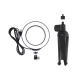 PKT3048 RGBW 8 Color 16cm 6.2 Inch LED Video Ring Light with Tripod Stand for Youtube Tik Tok Live Streaming PKT3048 RGBW 8 Color 16cm 6.2 Inch LED Video Ring Light with Tripod Stand for Youtube Tik Tok Live Streaming