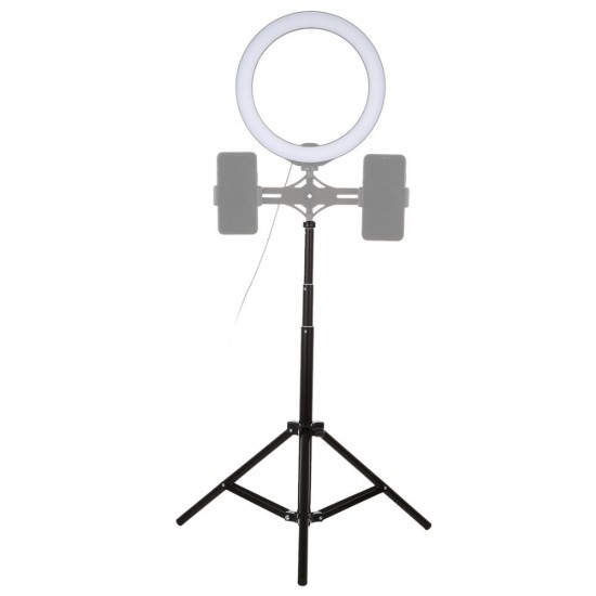 PKT3055B 10.2 Inch RBGW Dimmable bluetooth APP Control Remote Control LED Video Ring Light with PU450B Tripod Stand for Youtube Tik Tok Live Streaming PKT3055B 10.2 Inch RBGW Dimmable bluetooth APP Control Remote Control LED Video Ring Light with PU450B Tripod Stand for Youtube Tik Tok Live Streaming