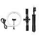 PKT3064B 11.8 Inch Dimmable LED Video Ring Light with PU419 Tripod Stand for Youtube Tik Tok Live Streaming