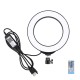 PKT3075B 6.2 inch 16cm USB RGBW Dimmable LED Ring Light for Broadcast Live Video Vlogging Photography with 22cm Tripod PKT3075B 6.2 inch 16cm USB RGBW Dimmable LED Ring Light for Broadcast Live Video Vlogging Photography with 22cm Tripod