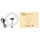 PU407 12 Inch 3200K-6500K Dimmable LED Video Ring Light with Phone Clip for Selfie Vlog Tik Tok Youtube Live Streaming PU407 12 Inch 3200K-6500K Dimmable LED Video Ring Light with Phone Clip for Selfie Vlog Tik Tok Youtube Live Streaming