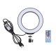 PU429 Dimmable 4.7 Inch 16cm RGB RGBW bluetooth Wireless APP Control Video Ring Light with Remote for Youtube Tik Tok Live Streaming PU429 Dimmable 4.7 Inch 16cm RGB RGBW bluetooth Wireless APP Control Video Ring Light with Remote for Youtube Tik Tok Live Streaming