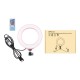 PU429F 6.2 inch 16cm USB RGBW Dimmable LED Ring Light for Live Broadcast Video Vlogging Photography with Remote Control PU429F 6.2 inch 16cm USB RGBW Dimmable LED Ring Light for Live Broadcast Video Vlogging Photography with Remote Control