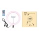 PU430F 10.2 inch 26cm RGBW Colorful Dimmable LED Ring Light for Live Broadcast Vlog Selfie Photography with Remote Control PU430F 10.2 inch 26cm RGBW Colorful Dimmable LED Ring Light for Live Broadcast Vlog Selfie Photography with Remote Control