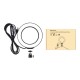 PU431B 4.7 inch 12cm 10 Modes 8 Colors RGBW Dimmable LED Ring for Live Broadcast Vlogging Photography Video Lights PU431B 4.7 inch 12cm 10 Modes 8 Colors RGBW Dimmable LED Ring for Live Broadcast Vlogging Photography Video Lights