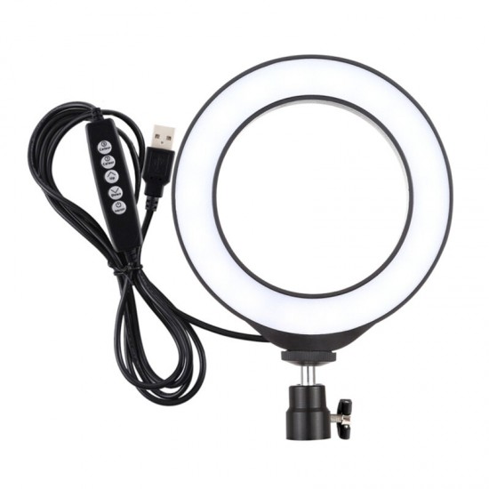PU431B 4.7 inch 12cm 10 Modes 8 Colors RGBW Dimmable LED Ring for Live Broadcast Vlogging Photography Video Lights PU431B 4.7 inch 12cm 10 Modes 8 Colors RGBW Dimmable LED Ring for Live Broadcast Vlogging Photography Video Lights