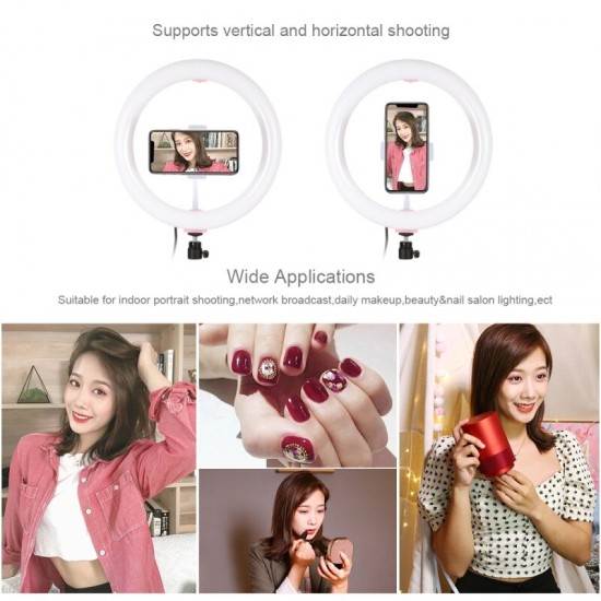 PU455B PU455F 10.2 Inch USB Dimmable bluetooth RGBW Video Ring Light LED Arc APP Wireless Control for Youtube Tik Tok Live Streaming PU455B PU455F 10.2 Inch USB Dimmable bluetooth RGBW Video Ring Light LED Arc APP Wireless Control for Youtube Tik Tok Live Streaming