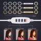PU457F 11.8 inch USB 3 Modes Dimmable Dual Color Temperature USB LED Curved Diffuse Light Ring Vlogging Selfie Light PU457F 11.8 inch USB 3 Modes Dimmable Dual Color Temperature USB LED Curved Diffuse Light Ring Vlogging Selfie Light