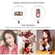PU457F 11.8 inch USB 3 Modes Dimmable Dual Color Temperature USB LED Curved Diffuse Light Ring Vlogging Selfie Light