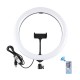 PU458B 11.8 inch 30cm RGBW Dimmable LED Ring Light for Video Live Broadcast Selfie Photography with Remote Control PU458B 11.8 inch 30cm RGBW Dimmable LED Ring Light for Video Live Broadcast Selfie Photography with Remote Control