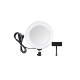PU502B 7.9 inch 20cm Dimmable LED Ring Light Photography Lamp for Selfie Vlogging for Youtube Tik Tok Live Broadcast With Mirror