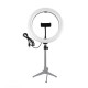PU503B 7.9 inch 20cm RGBW Dimmable LED Ring Light Selfie Lighting Lamp for Youtube Facebook Live Broadcast
