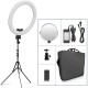 RL-20A 20 Inch LED Ring Light Photographic Lighting Makeup Ring Lamp Bi-color 3200K-5500K for Anchor Live RL-20A 20 Inch LED Ring Light Photographic Lighting Makeup Ring Lamp Bi-color 3200K-5500K for Anchor Live