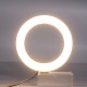 Universal Selfie Ring Light with Flexible Mobile Phone Holder Lazy Bracket Desk Lamp LED Light for Live Stream Office Kitchen