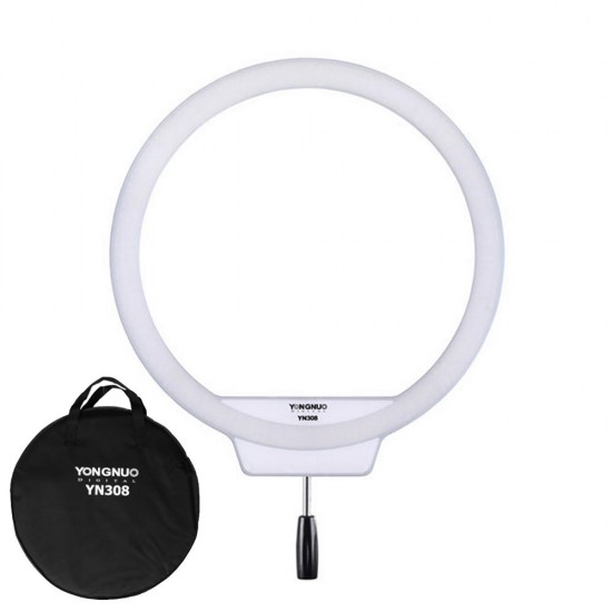 YN308 Wireless Remote LED Ring Light Video Light 5500K Color Temperature for Photography