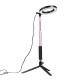 16cm 3500-5500k Video Ring Light with Extendable Selfie Stick Stand Tripod Phone Clip for Tik Tok Youtube Live Streaming