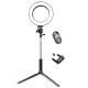 16cm 3500-5500k Video Ring Light with Extendable Selfie Stick Stand Tripod Phone Clip for Tik Tok Youtube Live Streaming 16cm 3500-5500k Video Ring Light with Extendable Selfie Stick Stand Tripod Phone Clip for Tik Tok Youtube Live Streaming