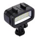 PU222 20 LEDs 30m Waterproof IPx8 Studio Light Video Light with Hot Shoe Base Adapter PU222 20 LEDs 30m Waterproof IPx8 Studio Light Video Light with Hot Shoe Base Adapter