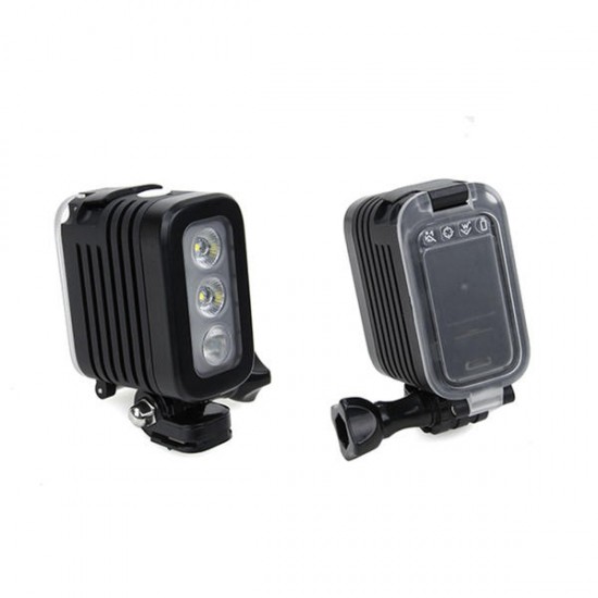 Waterproof LED Flash Fill Light Spot Lamp for Gopro Hero 4 Session SJCAM Yi DSLR Camera