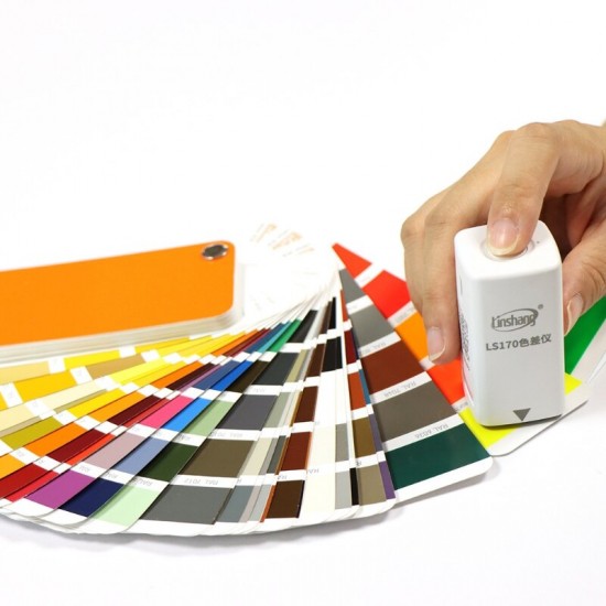 LS170 Portable Colorimeter Color analyzer Mobile Phone Application Precise LAB Color Meter Tester 8mm