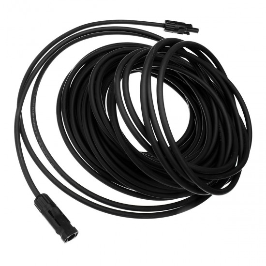10 AWG 10 Meter Solar Panel Extension Cable Wire Black/Red with MC4 Connectors 10 AWG 10 Meter Solar Panel Extension Cable Wire Black/Red with MC4 Connectors