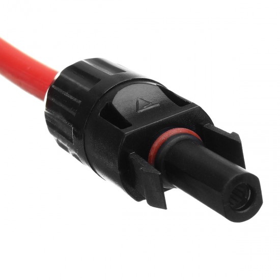 10 AWG 20 Meter Solar Panel Extension Cable Wire Black/Red with MC4 Connectors