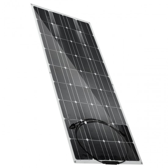 100W 18V 1180*540*3mm PET Flexible Monocrystalline Solar Panel with MC4 Connector