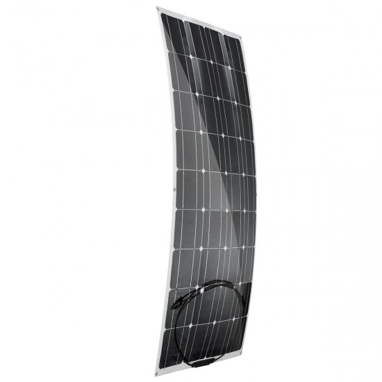 100W 18V 1180*540*3mm PET Flexible Monocrystalline Solar Panel with MC4 Connector